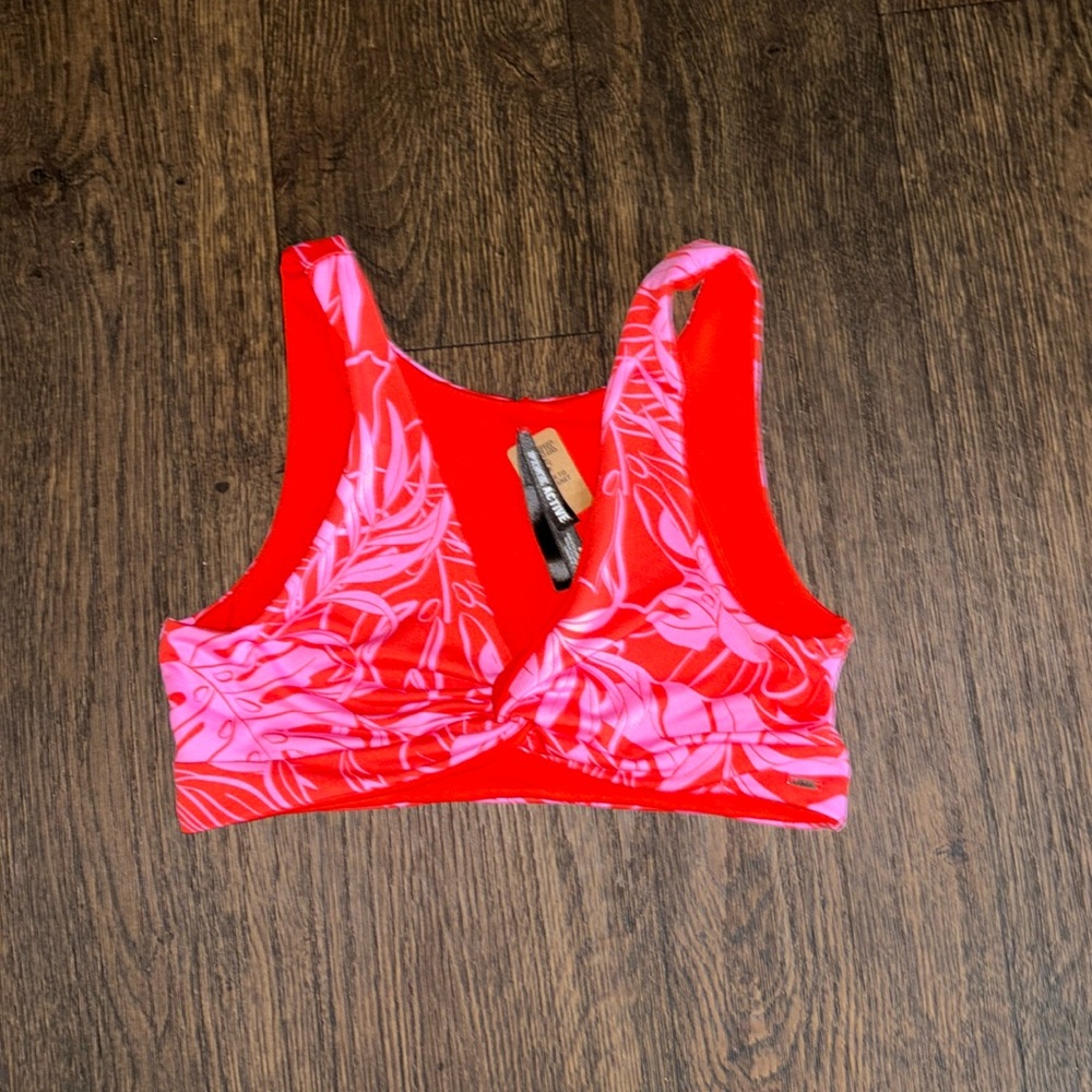 PINK ACTIVE SWIM TOP